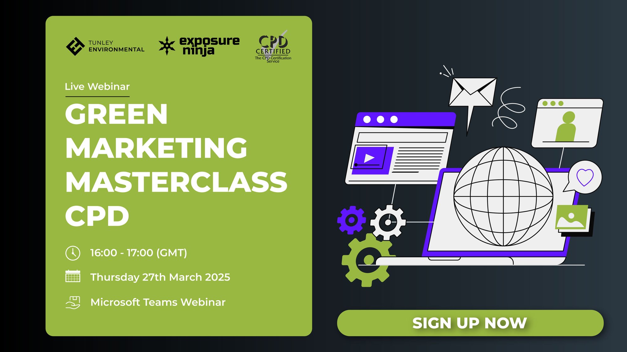 Graphics Green Marketing Masterclass_Sign up Now